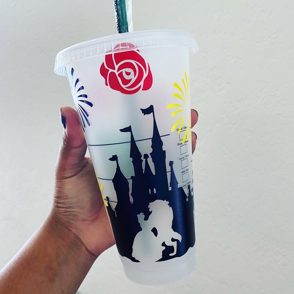 Beauty & the Beast Starbucks Cup